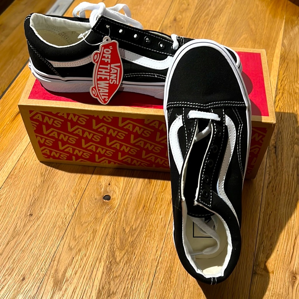 Vans Old Skool Black Shoes 7.5